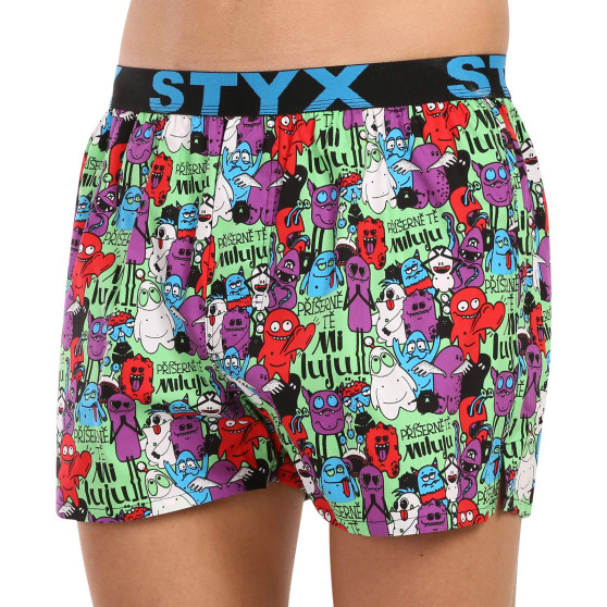 Boxershorts til mænd Styx art sports gummi monsters (B01555/2)