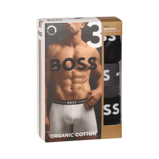 3PACK Boxershorts til mænd BOSS flerfarvet (50508877 965)