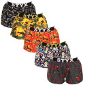 5PACK Dameshorts Styx art sports gummi flerfarvet (5T1182492)