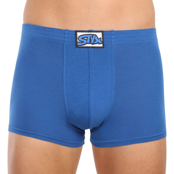 Boxershorts til mænd Styx classic elastic blue (Q1167)