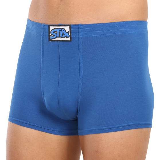 Boxershorts til mænd Styx classic elastic blue (Q1167)