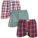 3PACK Boxershorts til mænd Styx classic elastic flerfarvet (3A20246)