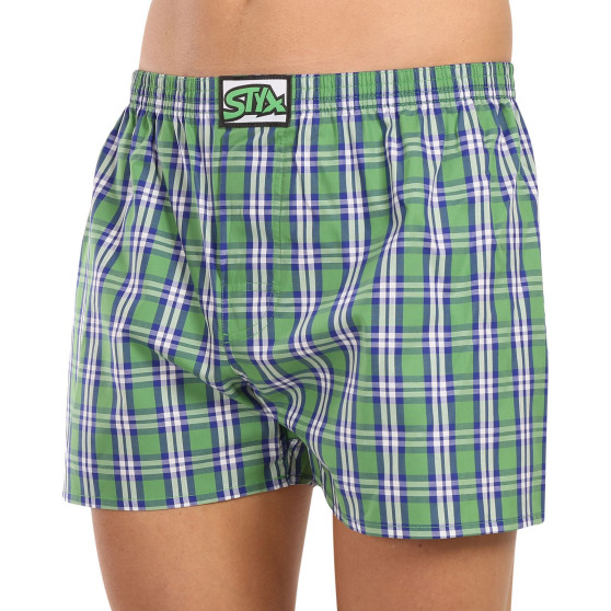 3PACK Boxershorts til mænd Styx classic elastic flerfarvet (3A20246)