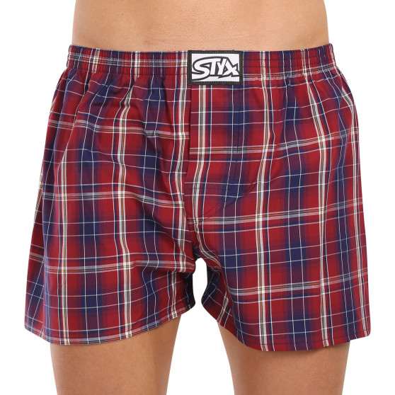 3PACK Boxershorts til mænd Styx classic elastic flerfarvet (3A20246)