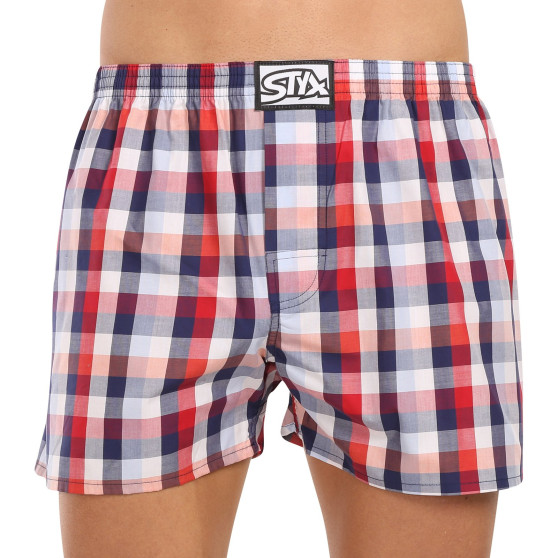 3PACK Boxershorts til mænd Styx classic elastic flerfarvet (3A20246)