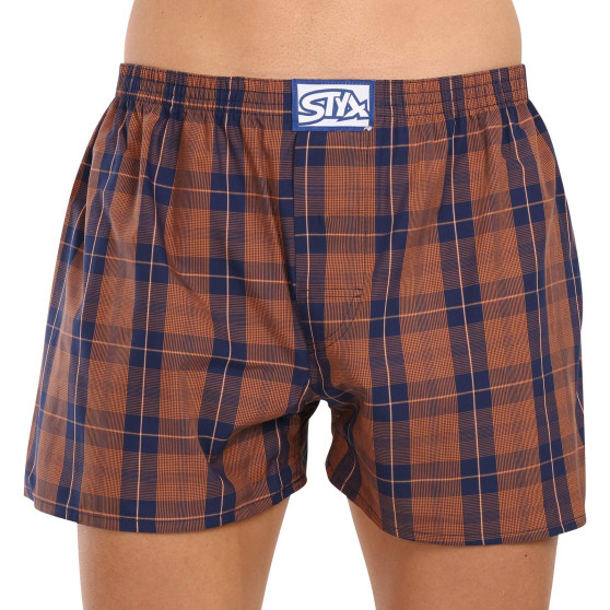 3PACK Boxershorts til mænd Styx classic elastic flerfarvet (3A20836)