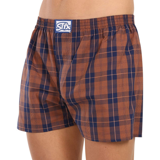 3PACK Boxershorts til mænd Styx classic elastic flerfarvet (3A20836)