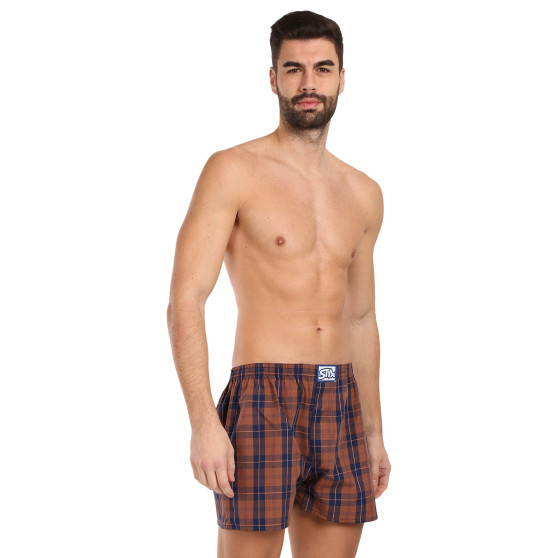 3PACK Boxershorts til mænd Styx classic elastic flerfarvet (3A20836)