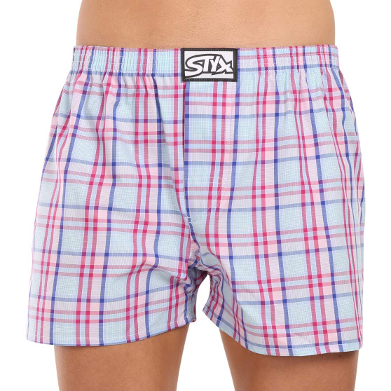 3PACK Boxershorts til mænd Styx classic elastic flerfarvet (3A20836)