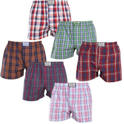 6PACK Boxershorts til mænd Styx classic elastic flerfarvet (6A20246836)