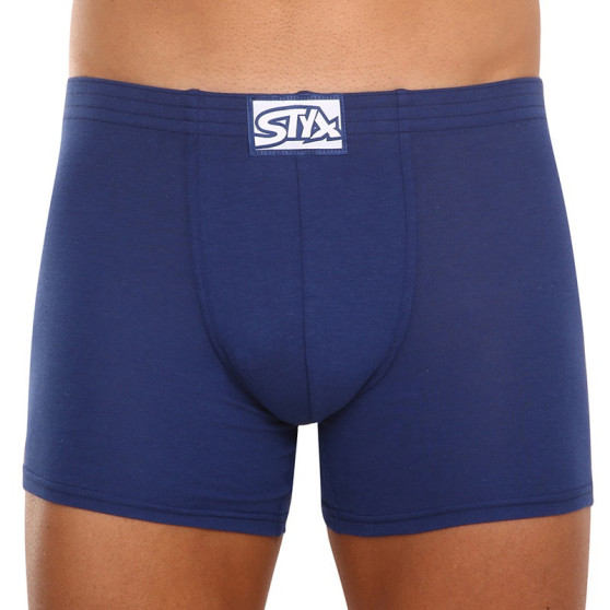 3PACK Boxershorts til mænd Styx lang klassisk gummi flerfarvet (3F96837)