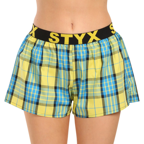 Dameshorts Styx sport gummi flerfarvet (T1002)