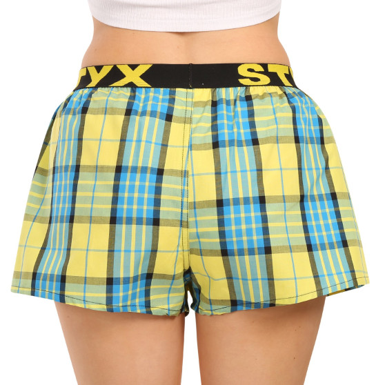 Dameshorts Styx sport gummi flerfarvet (T1002)