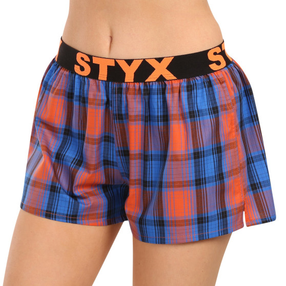 Dameshorts Styx sport gummi flerfarvet (T1006)