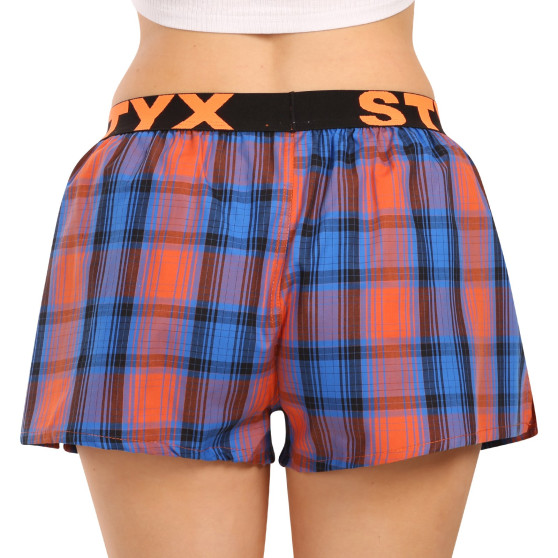 Dameshorts Styx sport gummi flerfarvet (T1006)