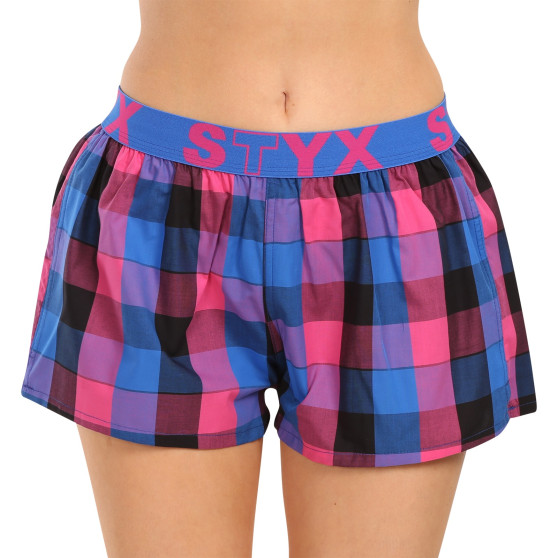 Dameshorts Styx sport gummi flerfarvet (T1008)