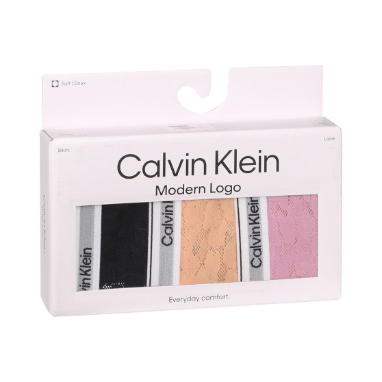 3PACK Dametrusser Calvin Klein flerfarvet (QD5069E-GP9)