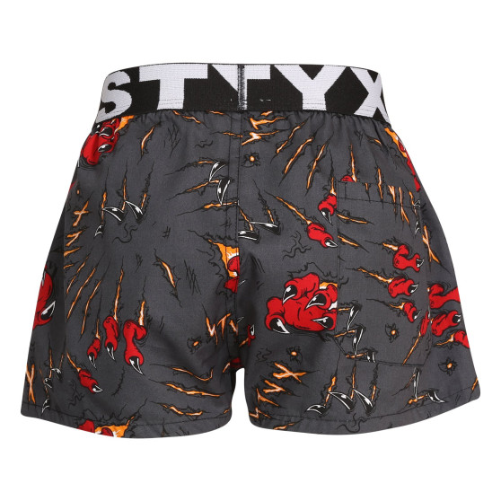 3PACK Børneshorts Styx art sports gummi flerfarvet (3BJ15245)