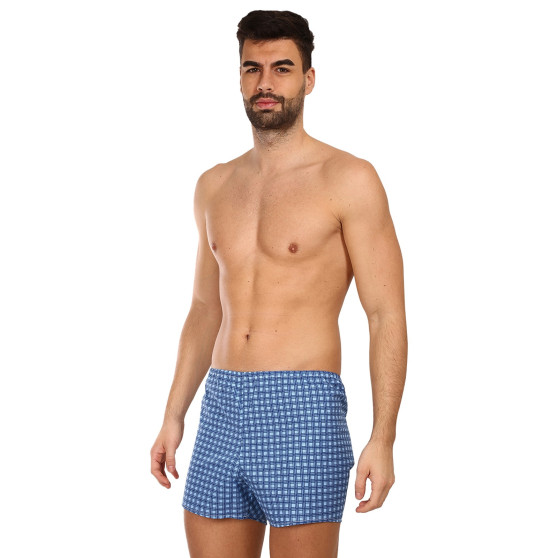 Boxershorts til mænd Foltýn blå tern (K54)