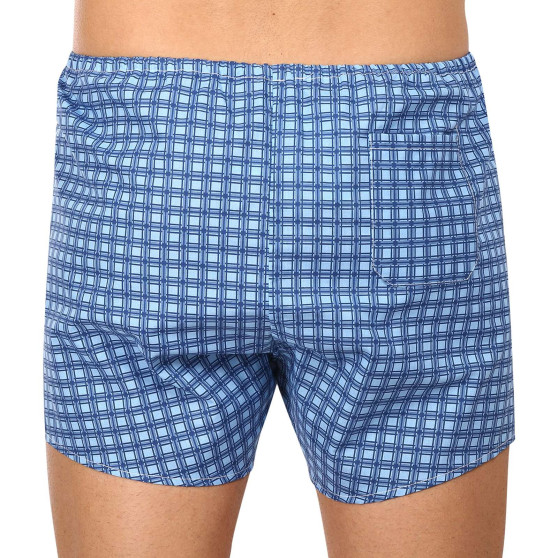 Boxershorts til mænd Foltýn blå tern (K54)