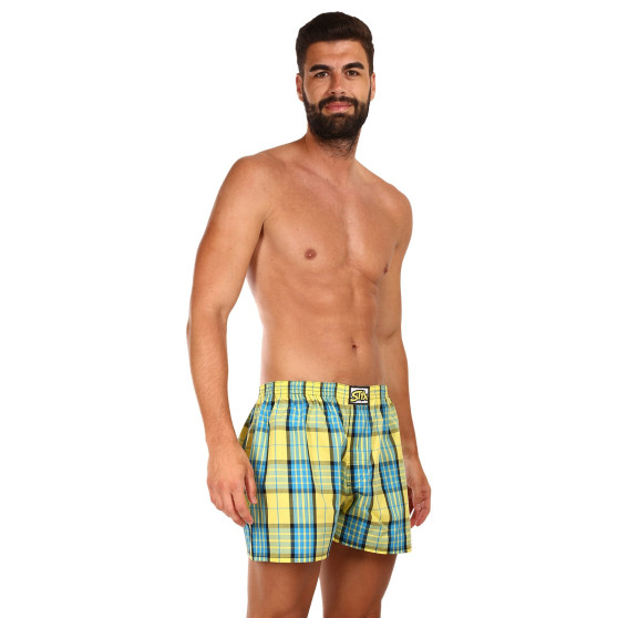 3PACK Boxershorts til mænd Styx classic elastic flerfarvet (3A0972)