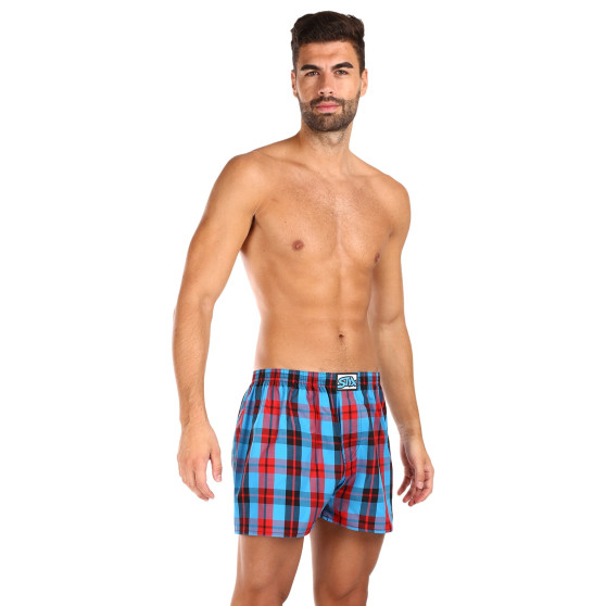 5PACK Boxershorts til mænd Styx classic elastic flerfarvet (5A091320)