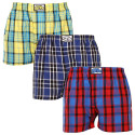 3PACK Boxershorts til mænd Styx classic elastic flerfarvet (3A0972)