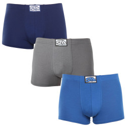 3PACK Boxershorts til mænd Styx classic elastic flerfarvet (3Q96837)