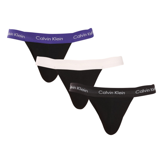 3PACK Jockstraps til mænd Calvin Klein sort (NB3363A-H4X)