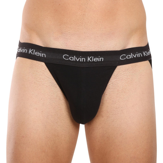 3PACK Jockstraps til mænd Calvin Klein sort (NB3363A-H4X)