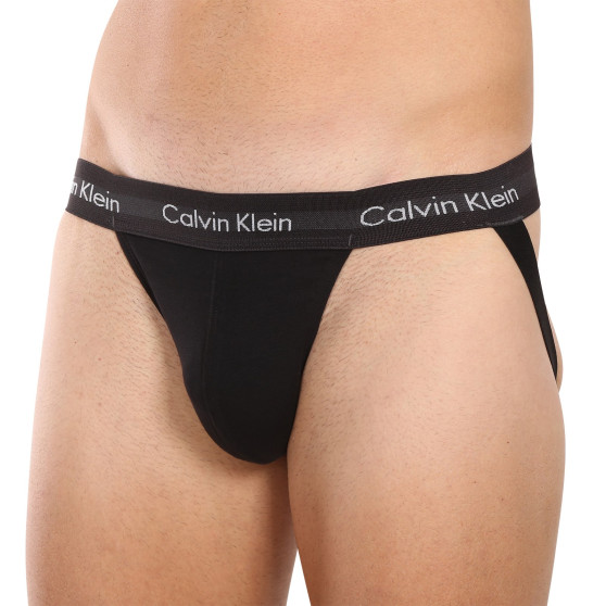 3PACK Jockstraps til mænd Calvin Klein sort (NB3363A-H4X)