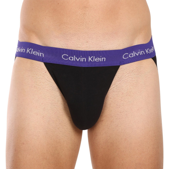 3PACK Jockstraps til mænd Calvin Klein sort (NB3363A-H4X)