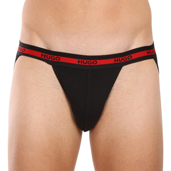 3PACK Jockstraps til mænd HUGO flerfarvet (50496724 622)