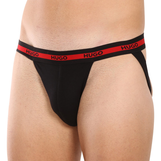 3PACK Jockstraps til mænd HUGO flerfarvet (50496724 622)