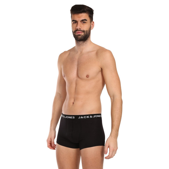 10PACK Boxershorts til mænd Jack and Jones sort (12189937)