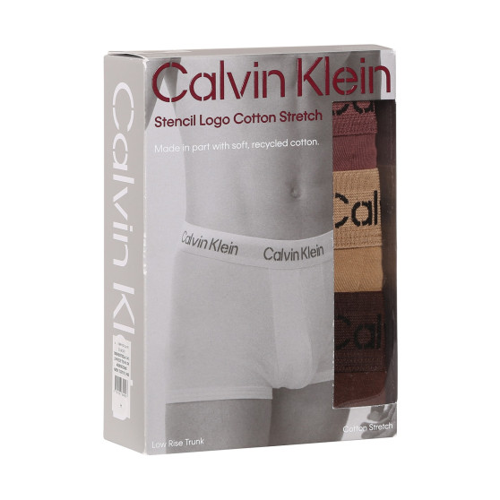 3PACK Boxershorts til mænd Calvin Klein flerfarvet (NB3705A-GN1)