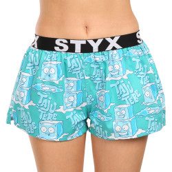 Dameshorts Styx kunst sport gummi isterninger (T1657)