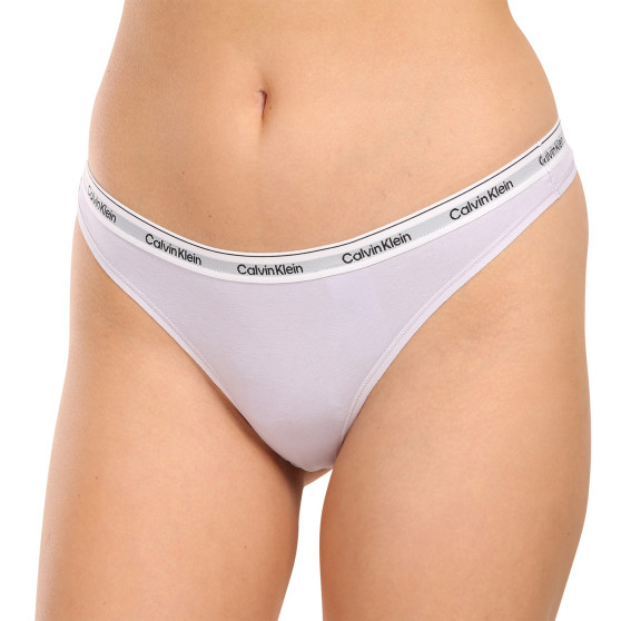 3PACK G-streng til kvinder Calvin Klein flerfarvet (QD5209E-NPA)