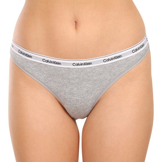 3PACK G-streng til kvinder Calvin Klein flerfarvet (QD5209E-NPA)