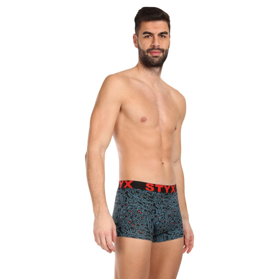 Boxershorts til mænd Styx art sport gummi doodle (G1256/2)