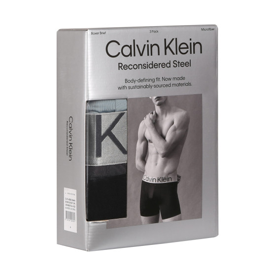 3PACK Boxershorts til mænd Calvin Klein flerfarvet (NB3075A-N2D)