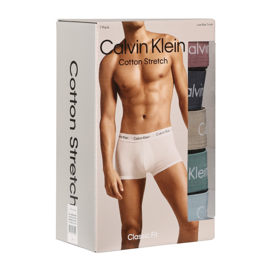 7PACK Boxershorts til mænd Calvin Klein sort (NB3887A-MEW)