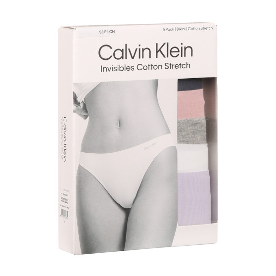 5PACK Dametrusser Calvin Klein flerfarvet (QD5205E-NOZ)