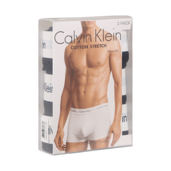 3PACK Boxershorts til mænd Calvin Klein sort (U2664G-001)