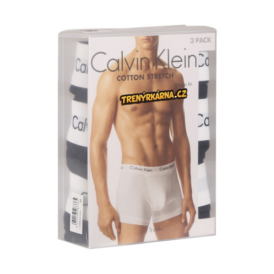 3PACK Boxershorts til mænd Calvin Klein sort (U2662G-001)