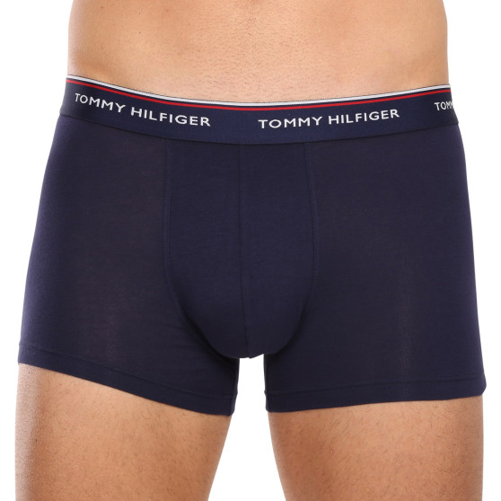 3PACK Boxershorts til mænd Tommy Hilfiger mørkeblå (1U87903842 409)