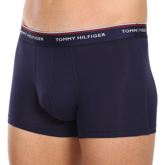 3PACK Boxershorts til mænd Tommy Hilfiger mørkeblå (1U87903842 409)