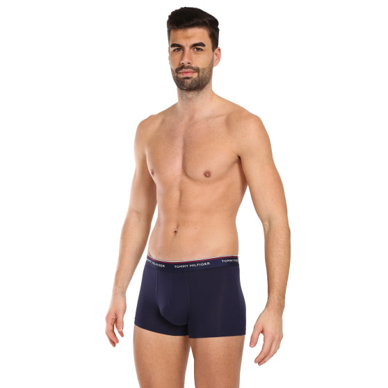 3PACK Boxershorts til mænd Tommy Hilfiger mørkeblå (1U87903842 409)