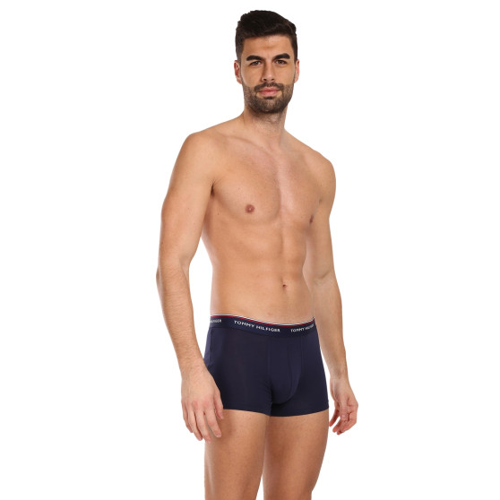 3PACK Boxershorts til mænd Tommy Hilfiger mørkeblå (1U87903842 409)