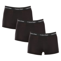 3PACK Boxershorts til mænd Calvin Klein sort (U2664G-XWB)